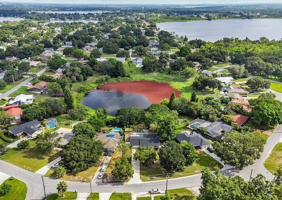 Cozy Lakefront Home W/ Pool -7 Mins From Legoland وينتر هافن المظهر الخارجي الصورة